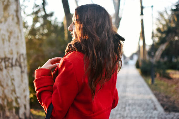 istock Beautiful caucasian woman 1205936144