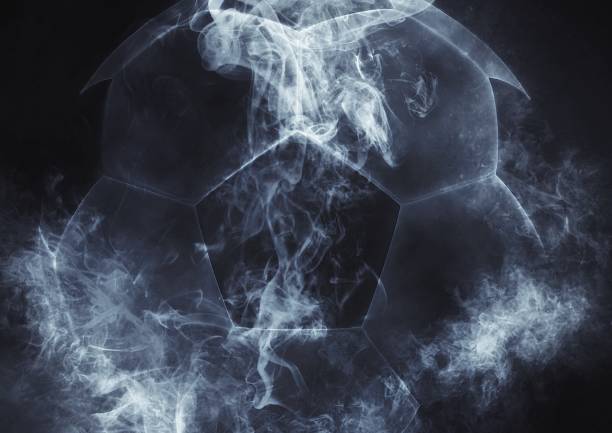 istock Abstract soccer ball closeup 1205940355