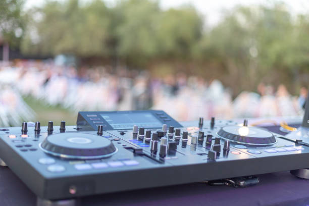 istock dj equipment details close-up 1205947419