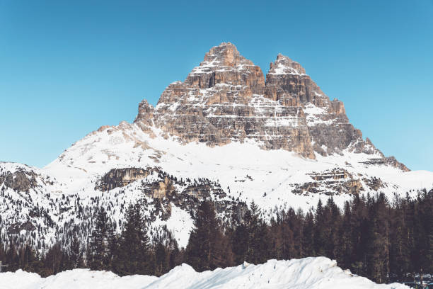 Three peaks. National Park Tre Cime di Lavaredo. Dolomites, South Tyrol, Italy