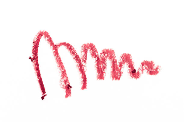 istock Lipstick Liner Pencil Squiggles isolated on white background 1205948872