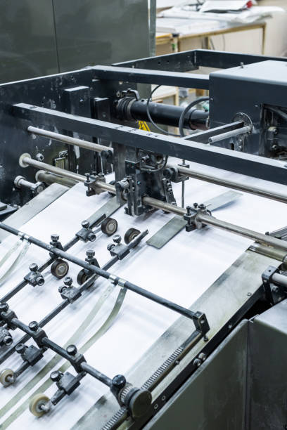 istock Process of printing at factory 1205951673