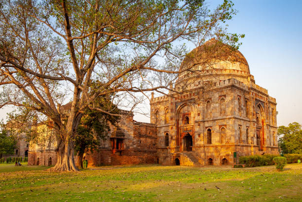 istock Bara Gumbad at lodi garden in Delhi, India 1205962441