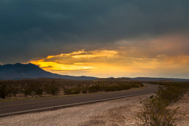 istock Big Bend National Park, USA at sunset 1205969289