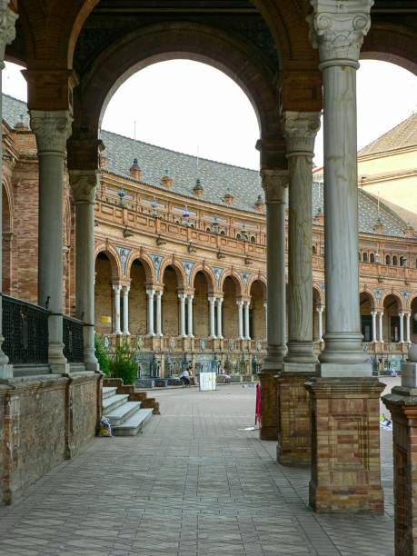 istock Spanish Square (Plaza de España) in Seville, Spain 1205981650