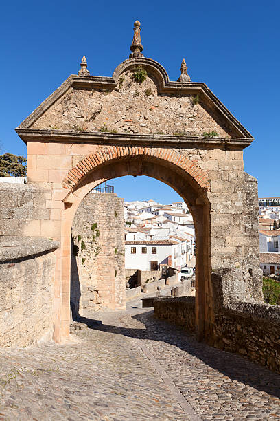 istock White spanish buildings on the cliffs at Ronda, Spain 120598377