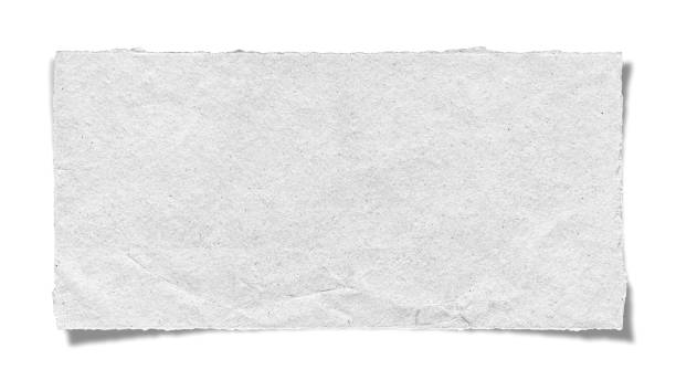 istock Blank gray paper background isolated on white 1205983933