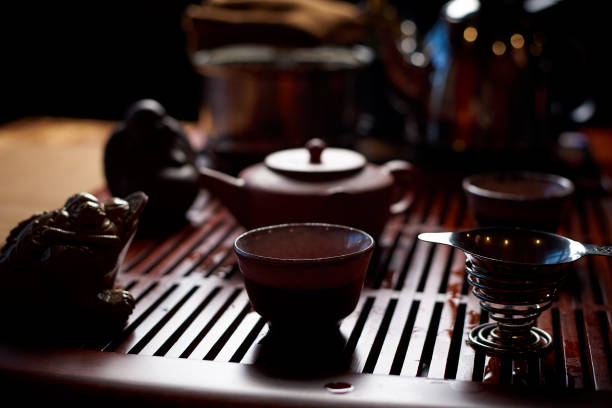 istock Tea ceremony. The traditional way of making tea. 1205986508