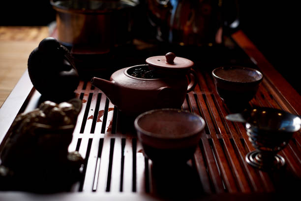 istock Tea ceremony. The traditional way of making tea. 1205986549