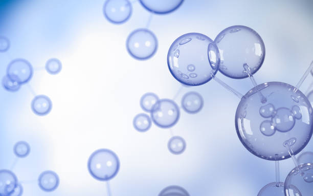 istock Abstract molecules design. Atoms. Abstract background for chemistry science banner or flyer. Science or medical background. 3d rendering illustration. 1205989064