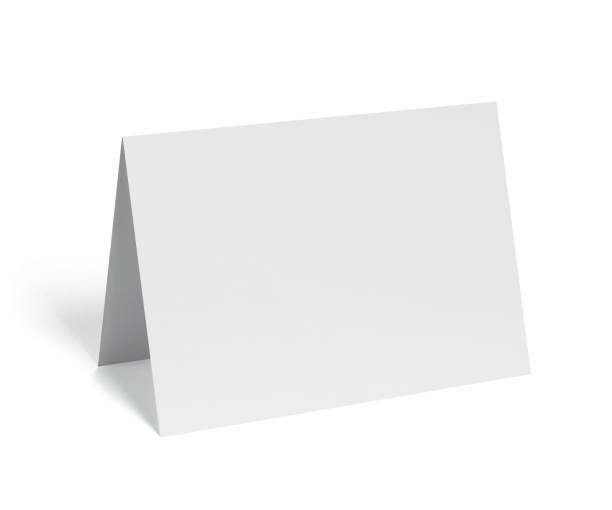 folded leaflet white blank paper template book desktop calendar