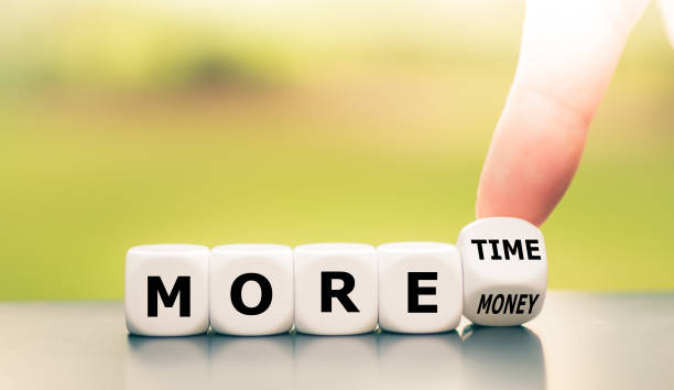 istock Hand turns dice and changes the expression 