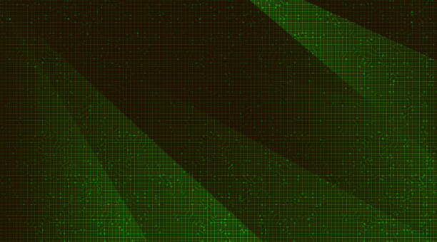 Dark Green Technology Background,Hi-tech Digital and security Concept design,Free Space For text in put,Vector illustration. vector art illustration