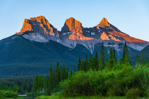 Three Sisters Mountains