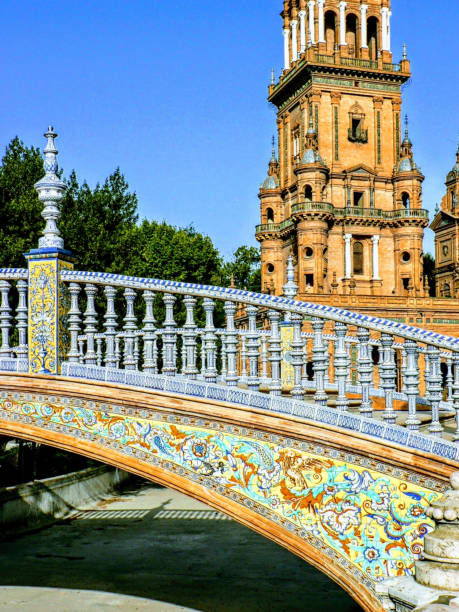 istock Spanish Square (Plaza de España) in Seville, Spain 1206008438