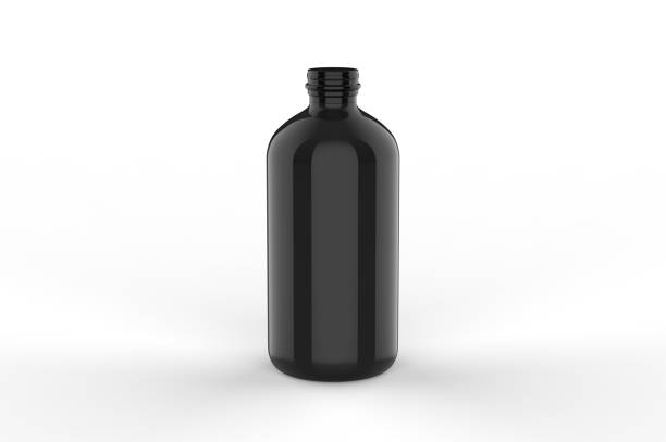 istock Blank Cocktail  Classic Tonic Syrup For Branding, 3d render illustration. 1206030486