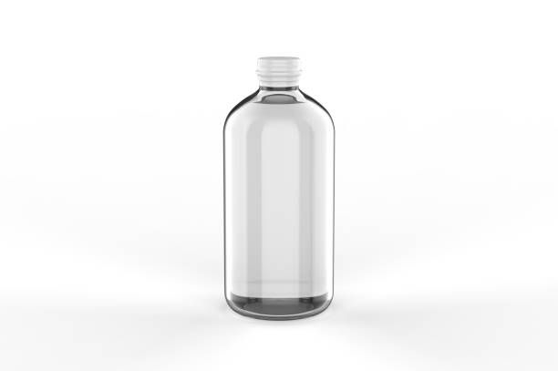 istock Blank Cocktail  Classic Tonic Syrup For Branding, 3d render illustration. 1206030543