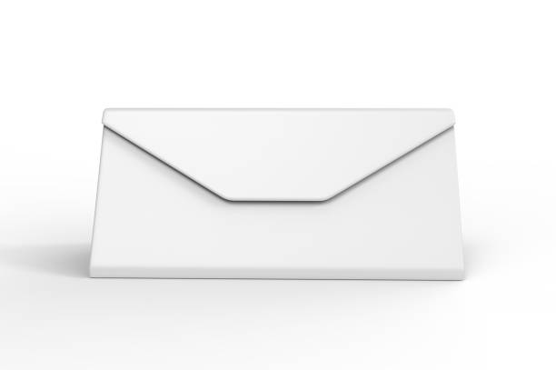 istock Blank Folding Triangle Magnetic Hard Case Box for Sunglasses for branding design. 3d render illustration. 1206031679