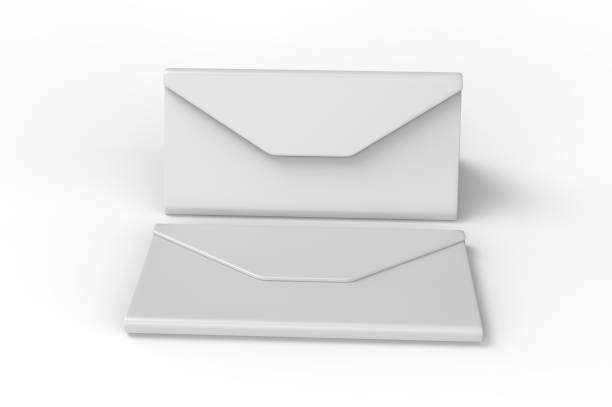 istock Blank Folding Triangle Magnetic Hard Case Box for Sunglasses for branding design. 3d render illustration. 1206031695