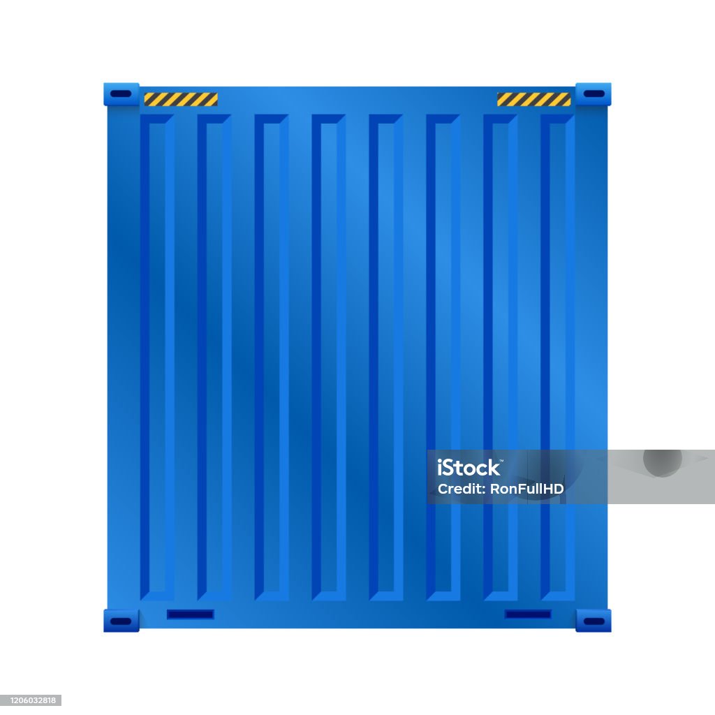 Vector Container Designs Cargo Container Vector Design On White Background For Shipping Work ...