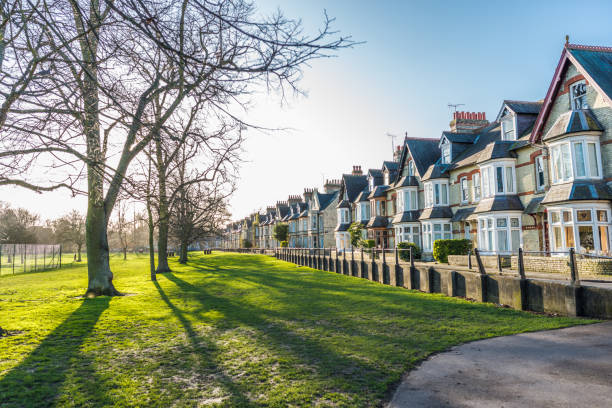 istock Characterful terraced houses on Park Parade 1206034578