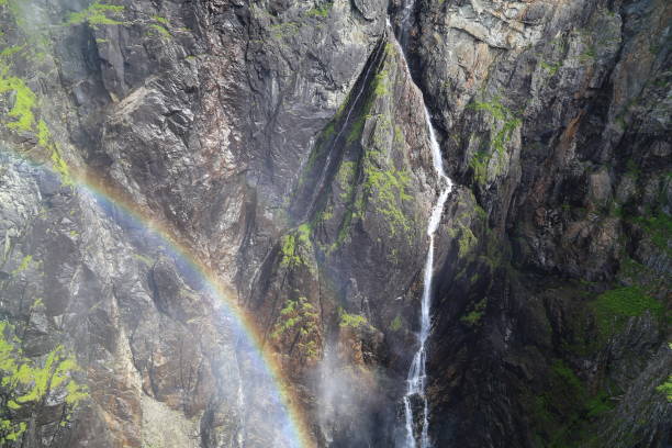 istock Voringsfossen waterfalls near Hardangervidda in Norway 1206035151
