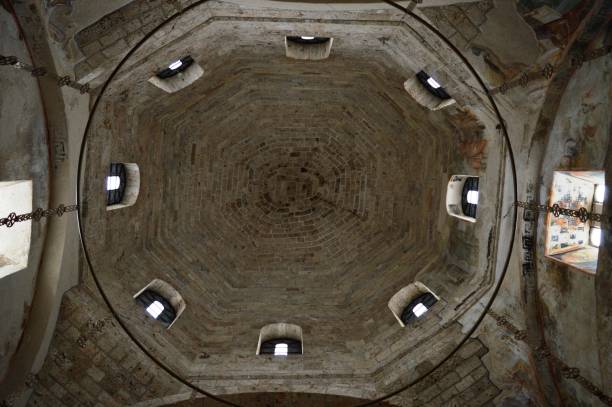 istock the interior of the old Orthodox monastery 1206036641