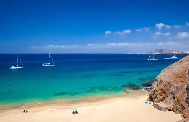 Photo of Lanzarote, white sand beaches Playas de Papagayo