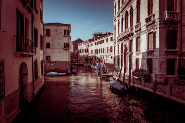 The Canals Of Venice In The Afternoon Shade