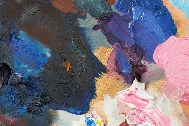 istock Abstract Acrylic Painting Textured Background 1206053884