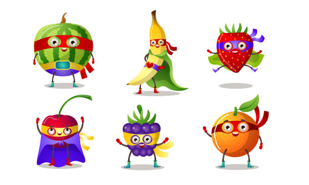 58,734 Funny Fruit Illustrations & Clip Art - iStock | Funny fruit faces, Funny  fruit bowl