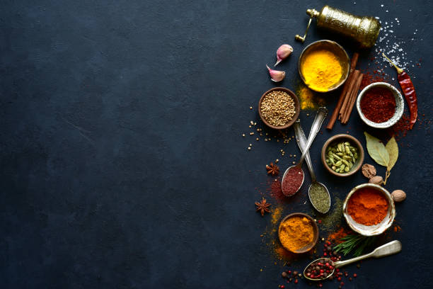 istock Assortment of natural organic spices 1206060375