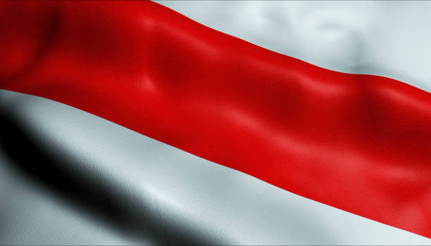 istock 3D Waved France Strasbourg Flag 1206060438