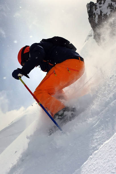 istock Extreme skiing in St. Anton, Austria 1206061509