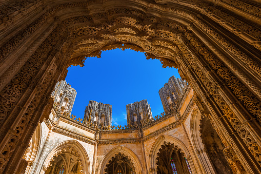 Unfinished Chapel in Batalha Monastery - Portugal