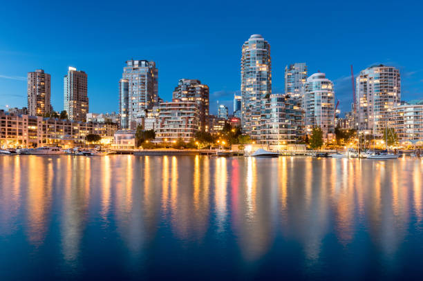 istock False Creek at dusk, Vancouver, Canada 1206065578