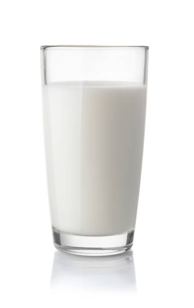 Glass of milk Glass of milk isolated on white milk photos stock pictures, royalty-free photos & images