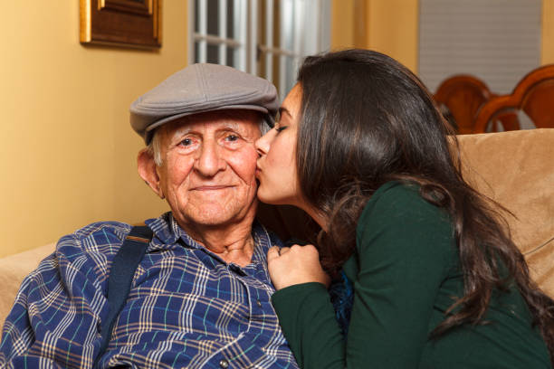 istock Grandfather and Granddaughter 1206083354