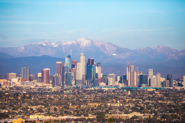 istock Los Angeles Skyline at Dusk 1206096776