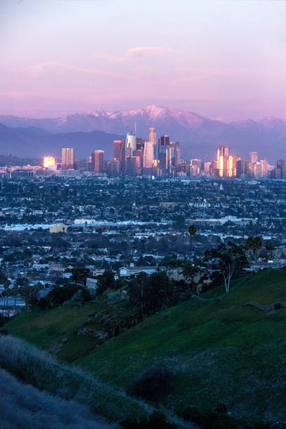 istock Los Angeles Skyline at Dusk 1206096779