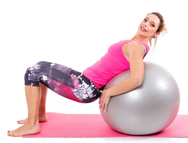 istock Strengthening legs and stretching spine 1206097134