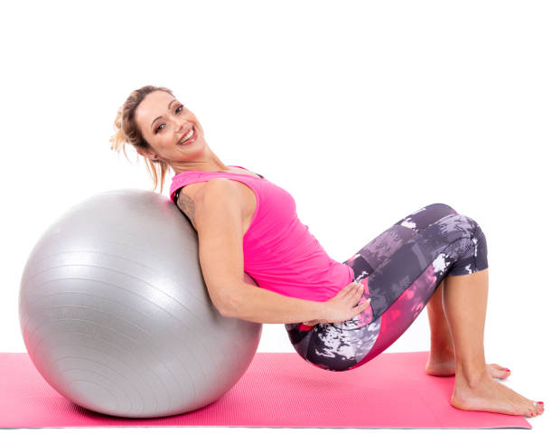 istock Strengthening legs and stretching spine 1206097140