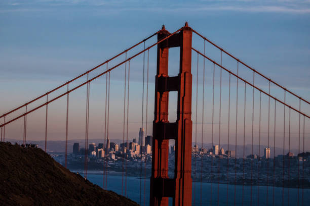 istock San Francisco Golden Gate Bridge and San Francisco Skyline 1206097316