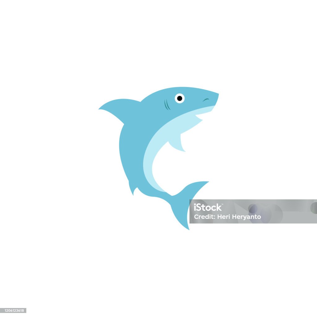 Vectơ Logo Cá Mập Xanh Mẫu Thiết Kế Cá Mập Biểu Tượng Biểu Tượng ...