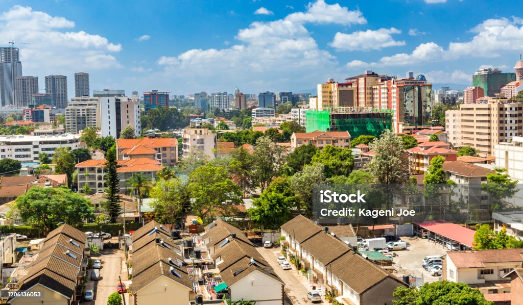Nairobi, Westlands Westland suburbs in Nairobi, Kenya Nairobi Stock Photo