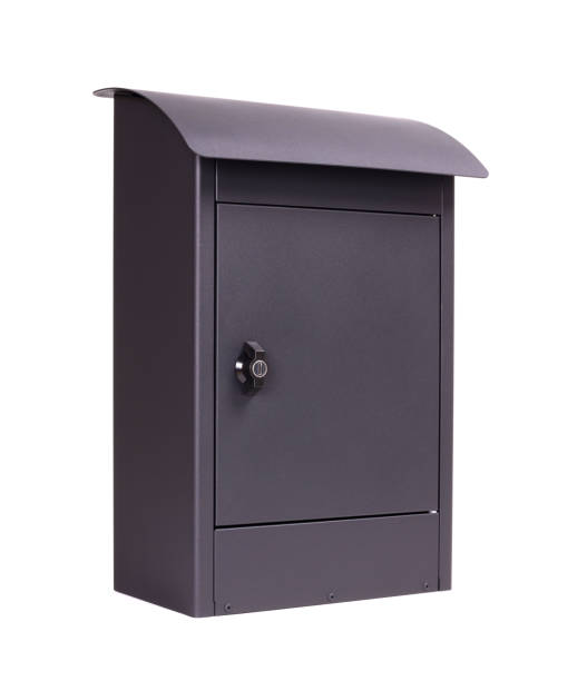 istock Modern letter-box isolated on a white background 1206153675