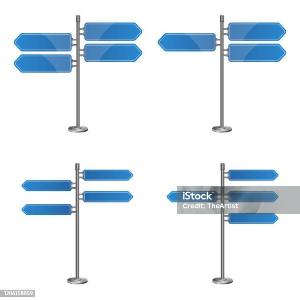 Direction Sign Map Direction Road Sign Vector Design Illustration Isolated On White ...