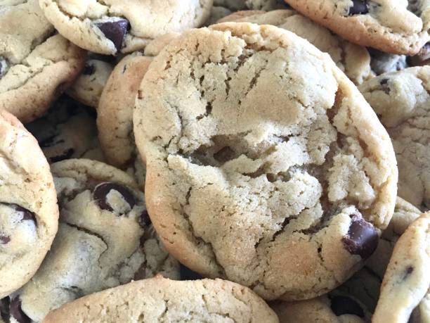 istock Chocolate Chip Cookies Close Up 1206161547