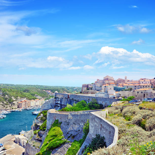 istock Panorama of Bonifacio 1206169180