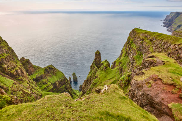 istock Suduroy island dramatic coastline and cliffs in Faroe archipelago. Faroese 1206169814